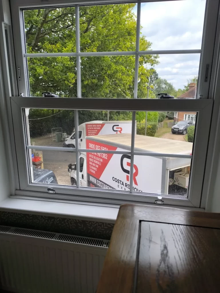 Different situations and different approach.