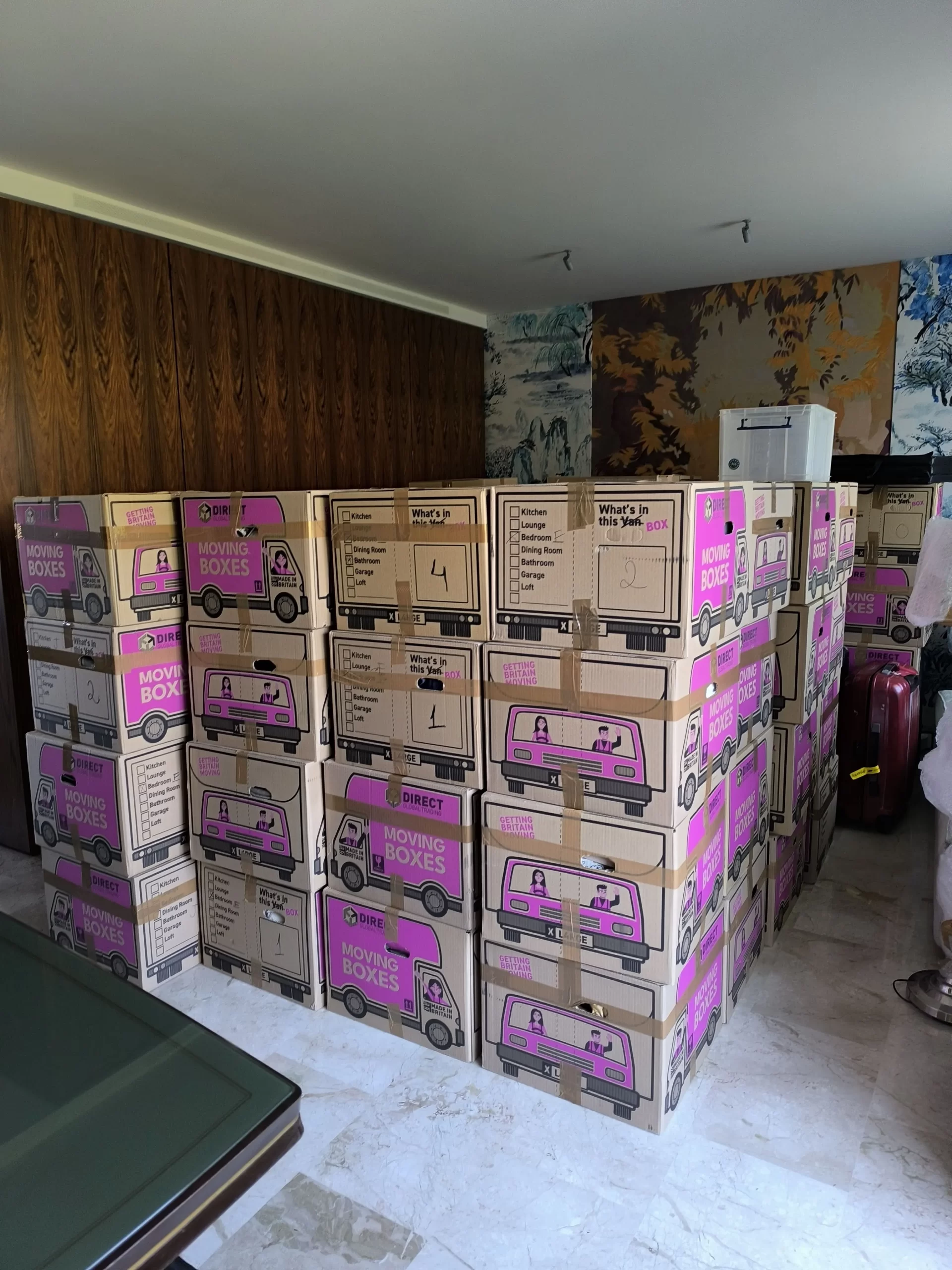 Costa Removals Express Packing